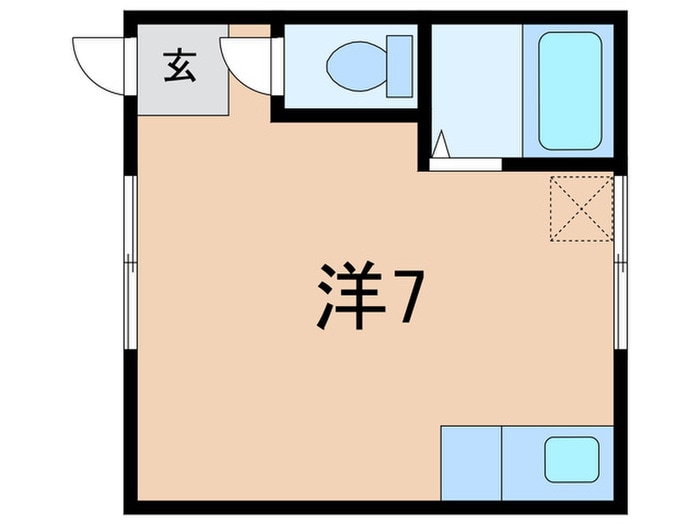 第２太陽ハイツの物件間取画像