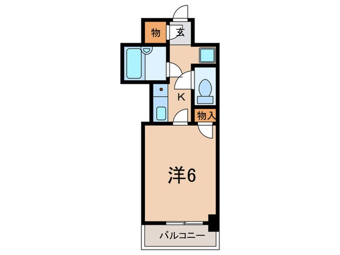 シャトレ王子の物件間取画像