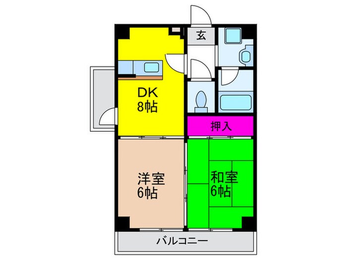 アートコートの物件間取画像