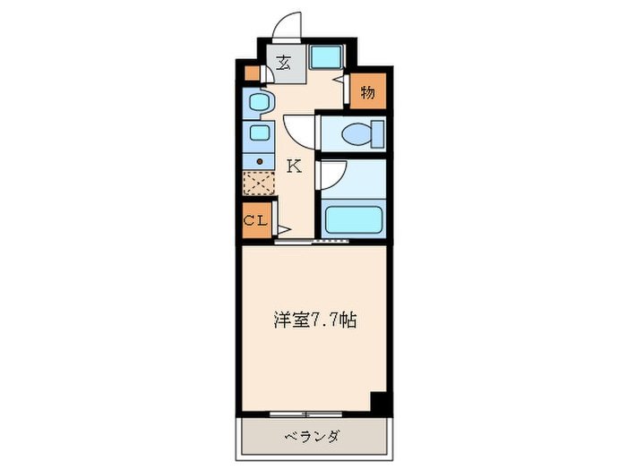 ｍｉｉ－ｋｉｙｏ塚口の物件間取画像