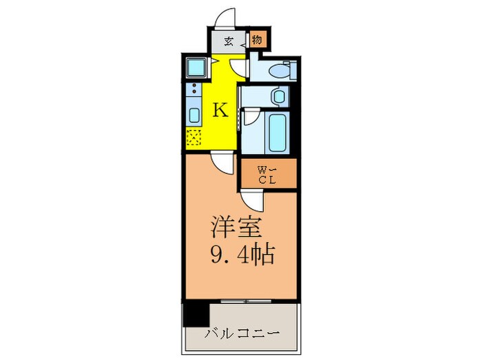 グラン長久茨木の物件間取画像