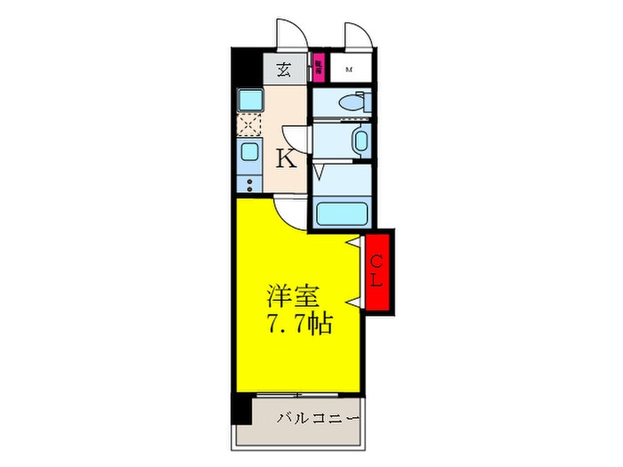 Ｌｕｘｅ江坂北の物件間取画像