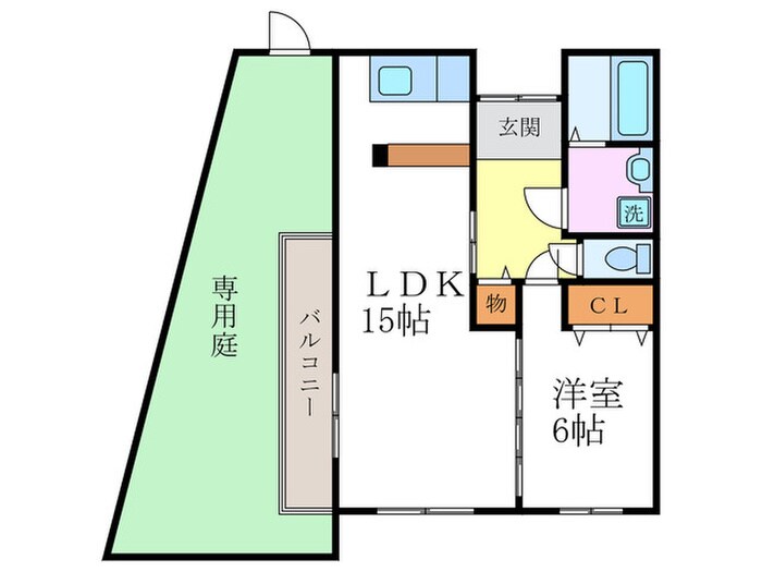 マンション佐脇の物件間取画像