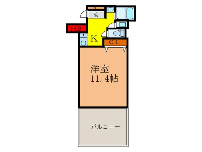 物件間取画像