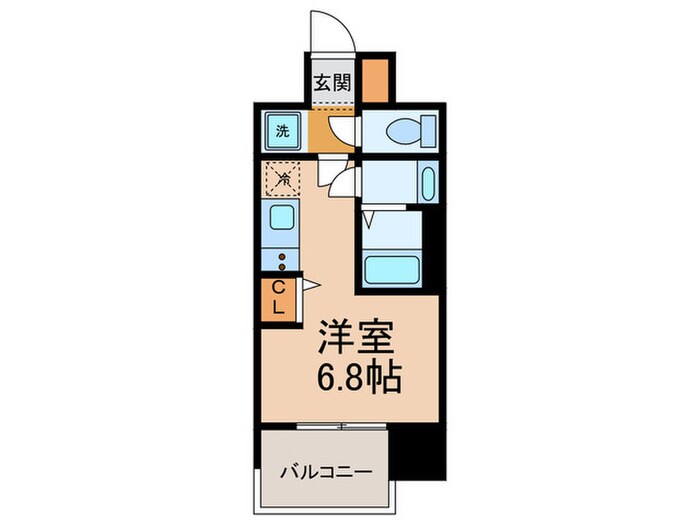 セレニテ十三ミラクの物件間取画像