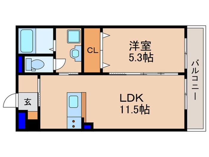 ＨＣプレジオ草津新浜の物件間取画像