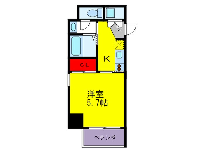 I－DIL　NAKANOＳHIMA　EASTの物件間取画像