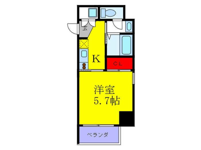 I－DIL　NAKANOＳHIMA　EASTの物件間取画像