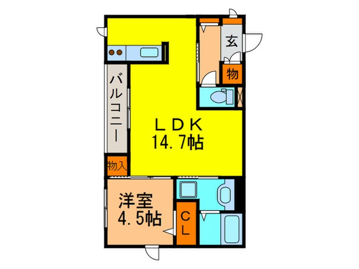 ラコルトの物件間取画像