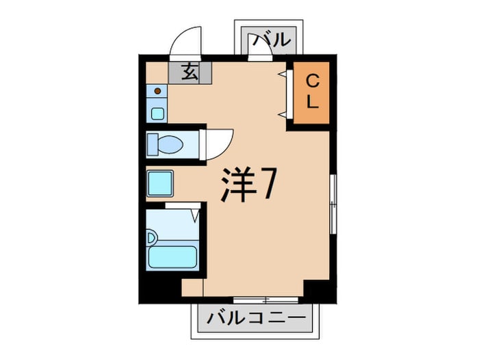 ラジャーコート王子の物件間取画像