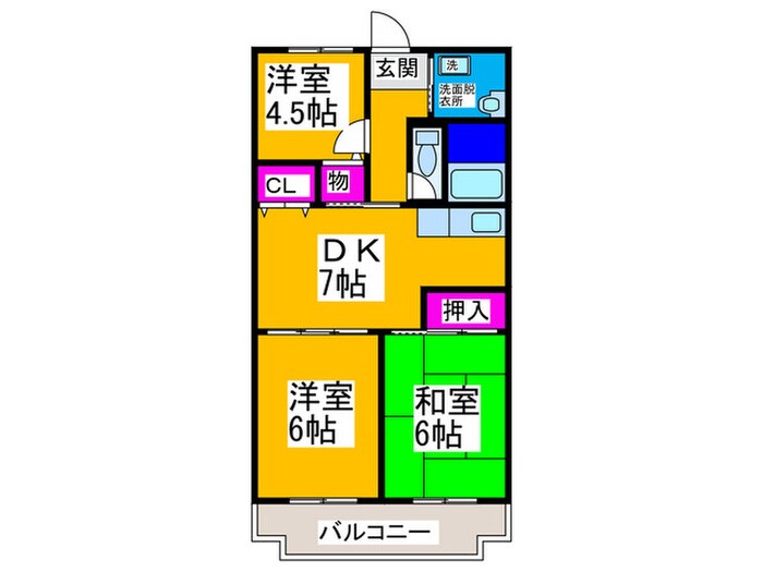 物件間取画像
