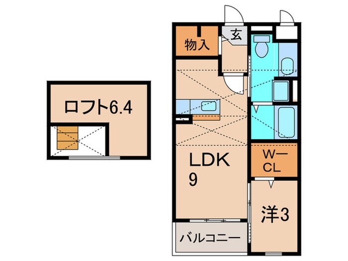 プリンス北伊丹の物件間取画像