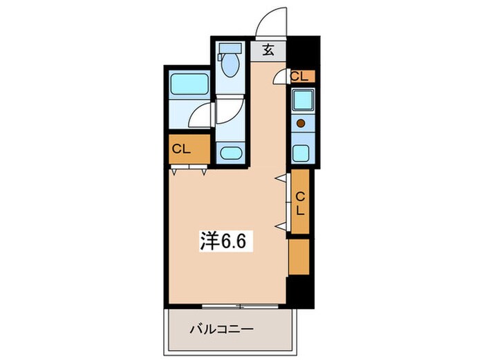 エル･セレ－ノ九条の物件間取画像