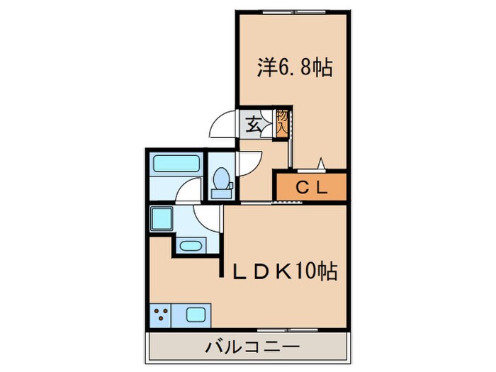 ラ・プロスペリテの物件間取画像