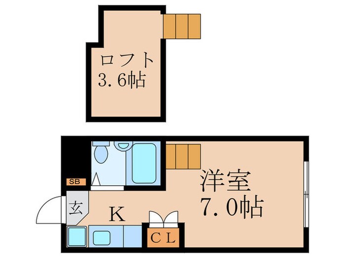 物件間取画像
