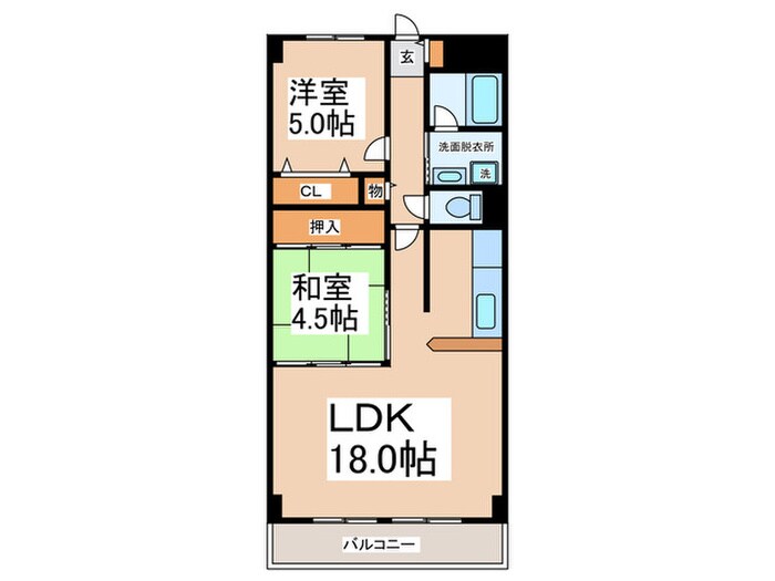 ロニヨンの物件間取画像