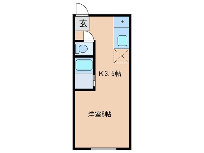 高見の里５丁目文化住宅の物件間取画像