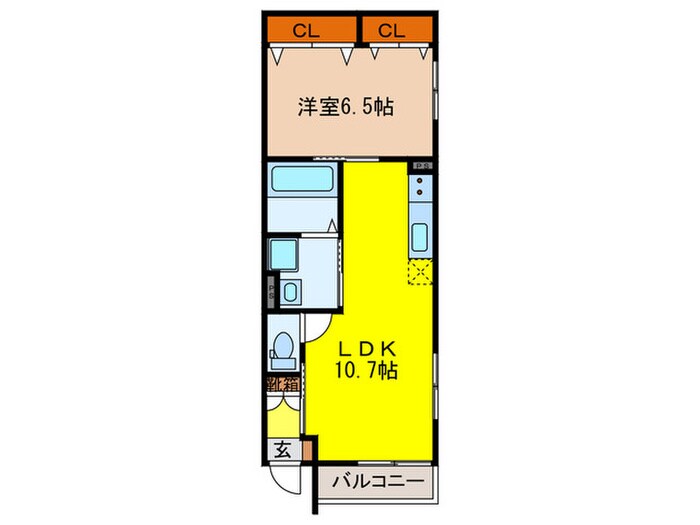 ブランシュの物件間取画像