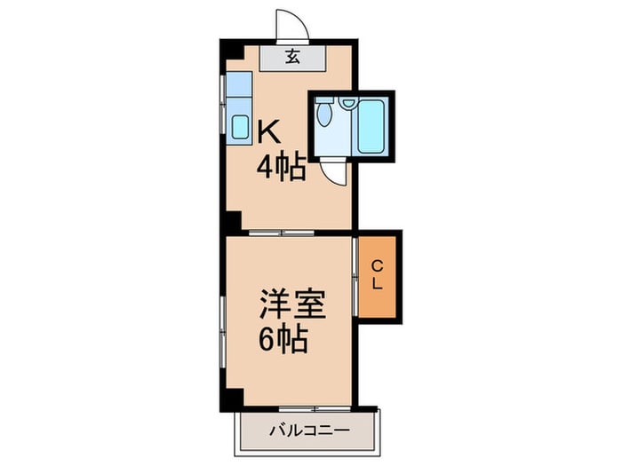 クレアージュ六甲の物件間取画像