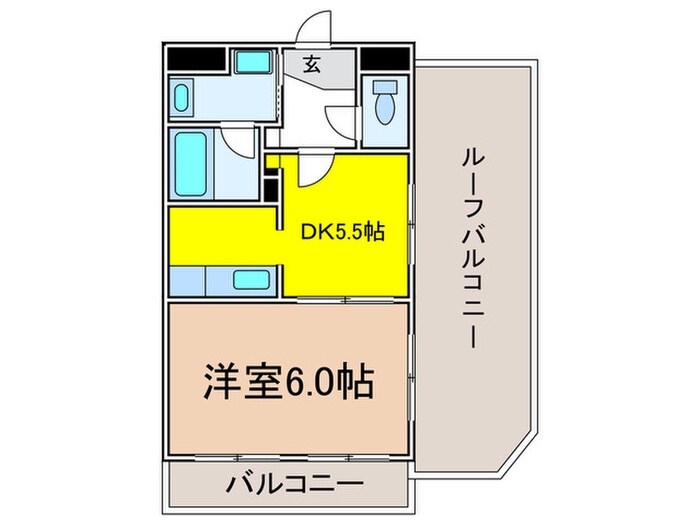 フロ－ライト緑地公園の物件間取画像