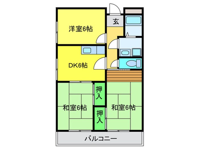 物件間取画像