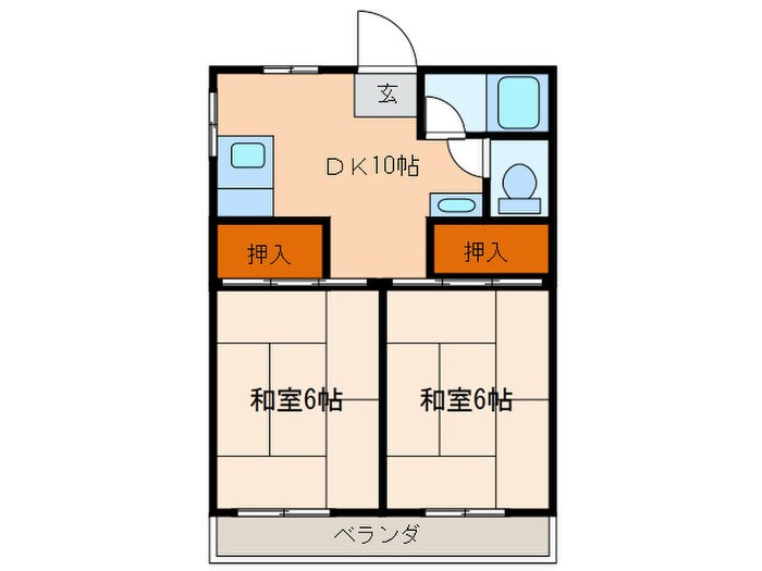 ホワイトハウスの物件間取画像