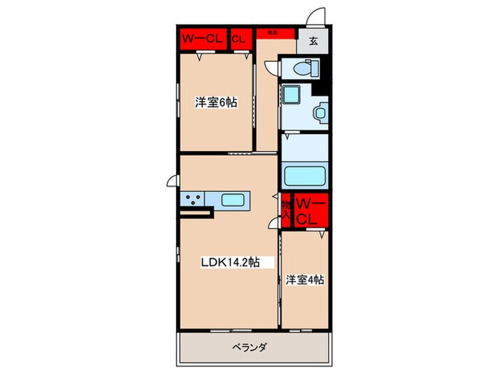 Kaketto Brickowskiの物件間取画像
