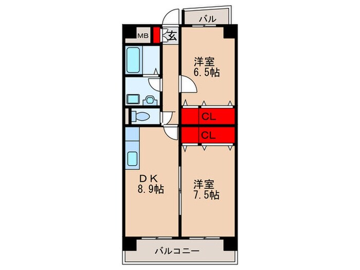 セイ　グレイスの物件間取画像