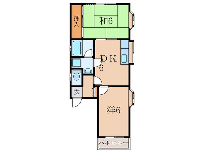 渋谷マンションの物件間取画像