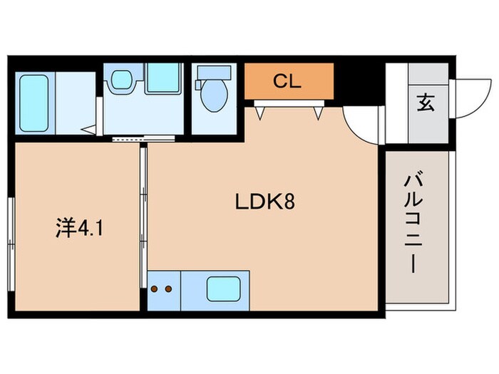 仮）Tre Court 兵庫Ⅱの物件間取画像