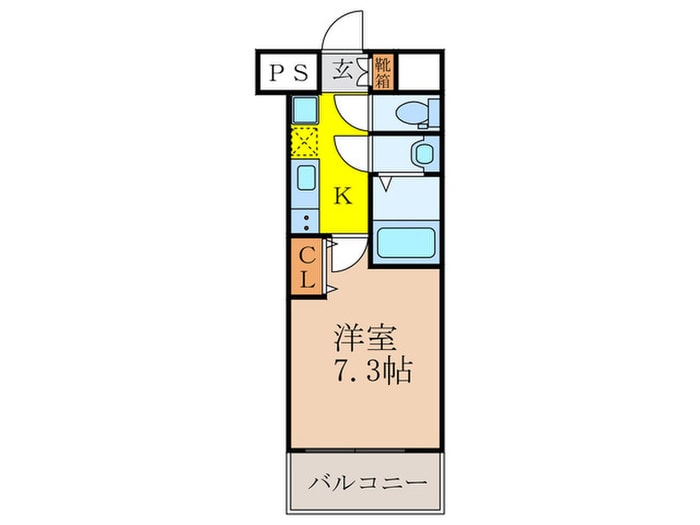 LIVIAZ　SHIN-OSAKA　Cielの物件間取画像