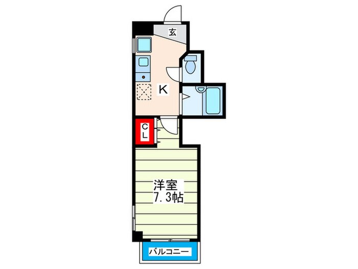 パルケラ－ドの物件間取画像