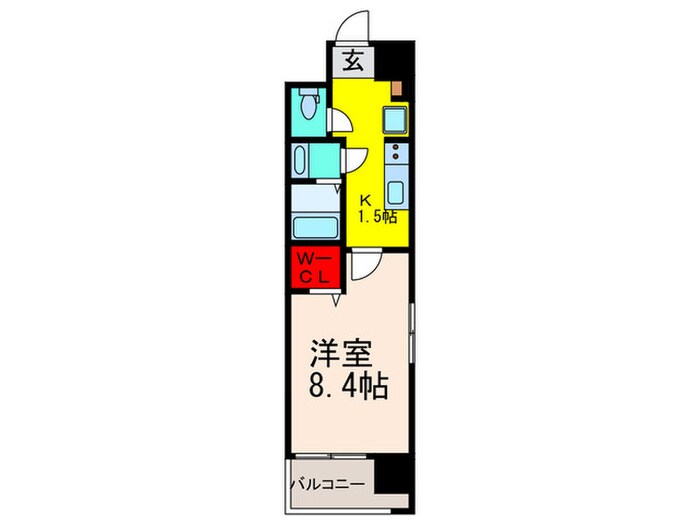 ルミエ－ル光町Ⅲの物件間取画像