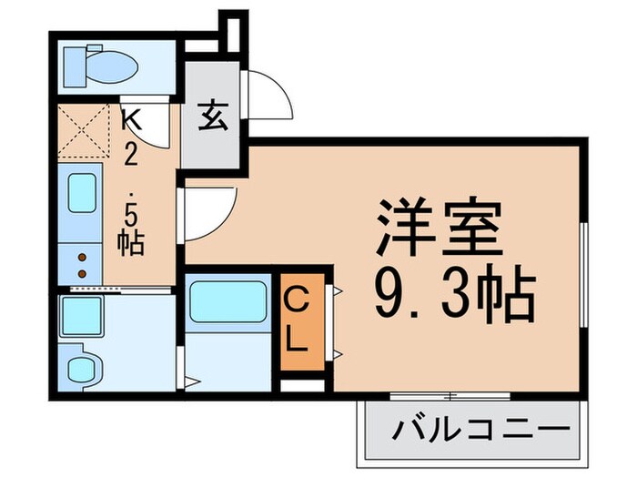 フジパレス杉本町駅西Ⅱ番館の物件間取画像