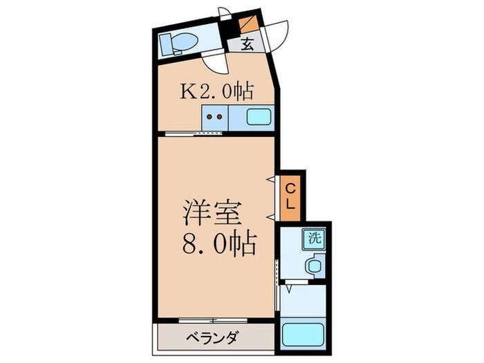 ＧＲＡＮＤＣＡＳＡ　ＯＹＡＫＥの物件間取画像