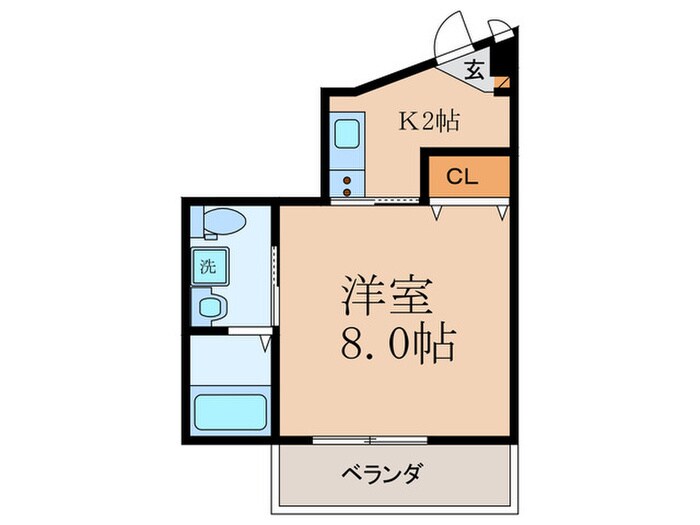 ＧＲＡＮＤＣＡＳＡ　ＯＹＡＫＥの物件間取画像