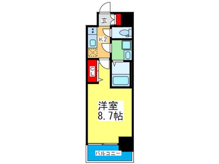 ﾚｵﾝｺﾝﾌｫｰﾄ桜ノ宮（907）の物件間取画像