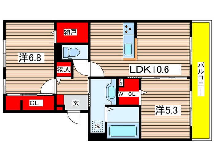 D-ROOM嵯峨嵐山の物件間取画像