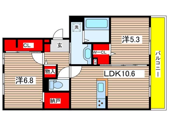 D-ROOM嵯峨嵐山の物件間取画像