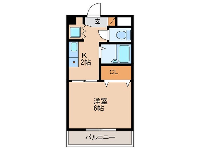 Opera Houseの物件間取画像