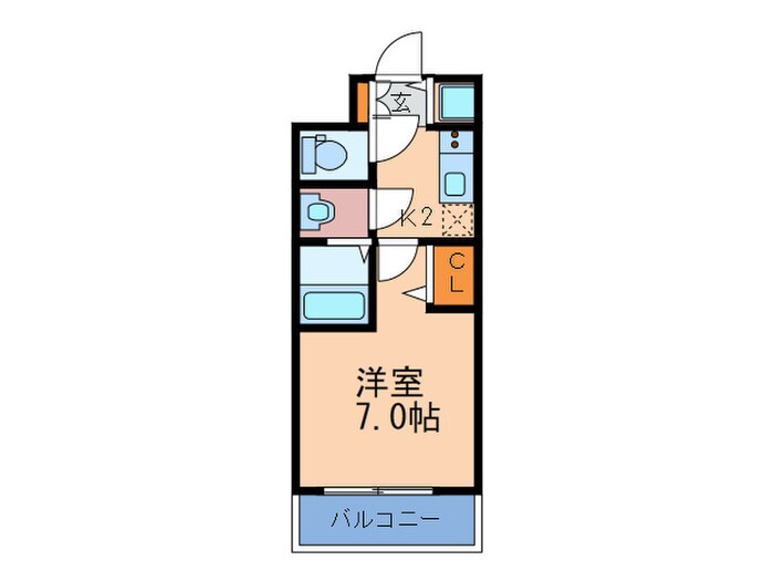 ｴｽﾘｰﾄﾞ梅田ｸﾞﾚｲｽ(211)の物件間取画像