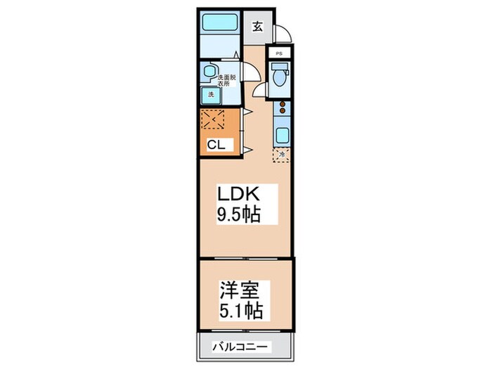 フジパレス杉本町Ⅰ番館の物件間取画像
