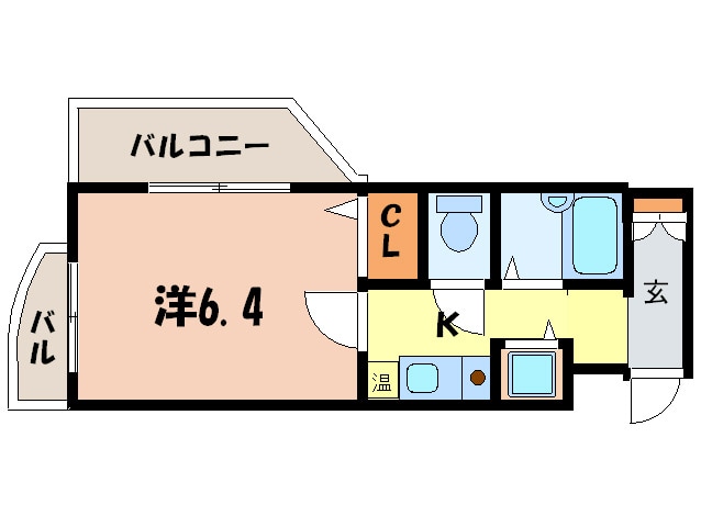 ＹＫハイツ桜町の物件間取画像