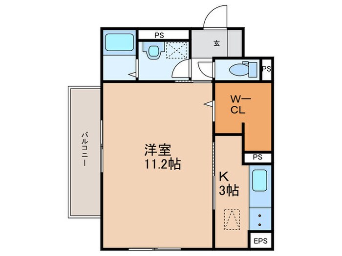 B♭2ndの物件間取画像