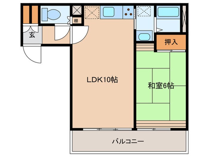 ルノ－ル布施の物件間取画像