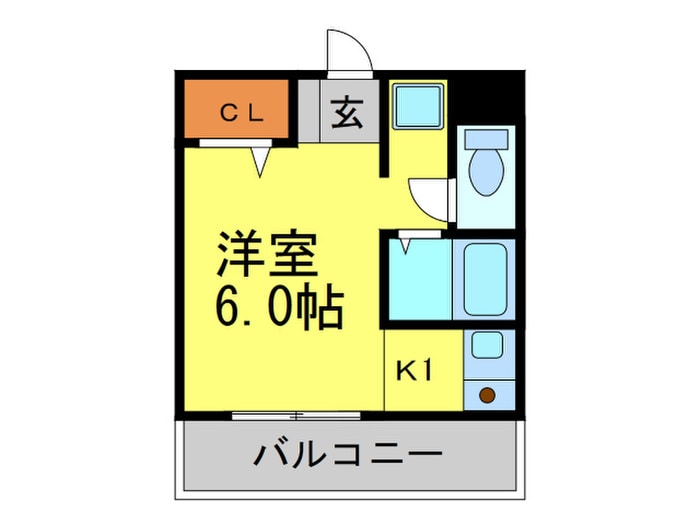 リバティ－ハイツの物件間取画像