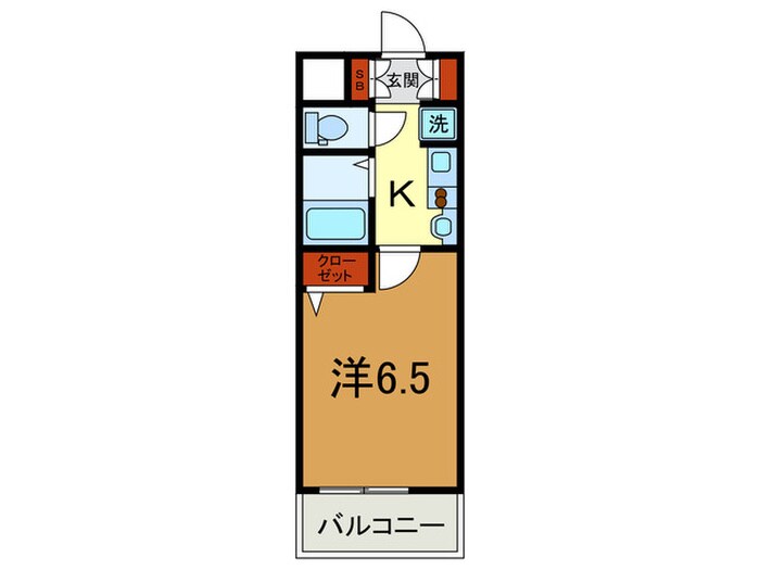 ｴｽﾃﾑｺｰﾄ神戸西Ⅲﾌﾛﾝﾀｰｼﾞｭ(902)の物件間取画像