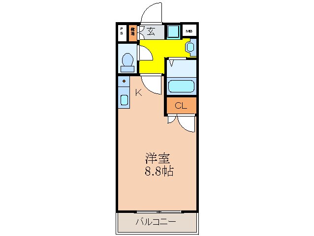 グランド－ルの物件間取画像