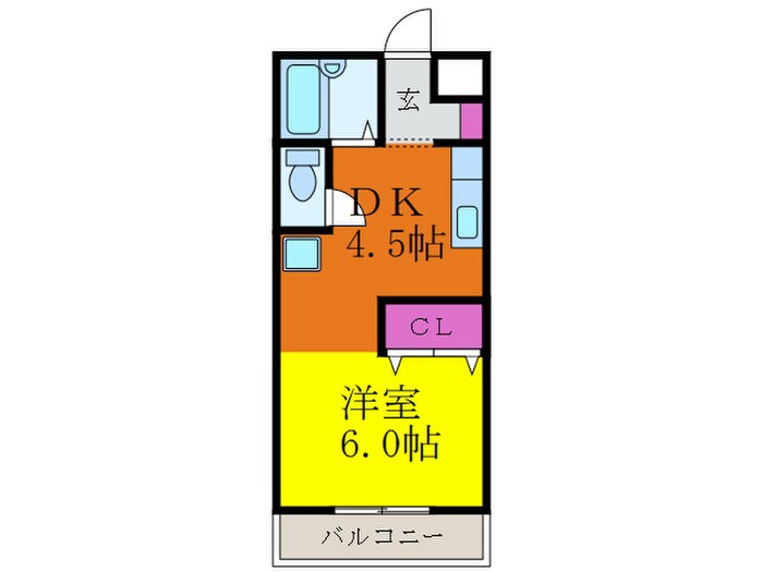 マインハイムの物件間取画像