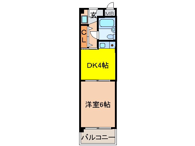 ハイマウンドの物件間取画像